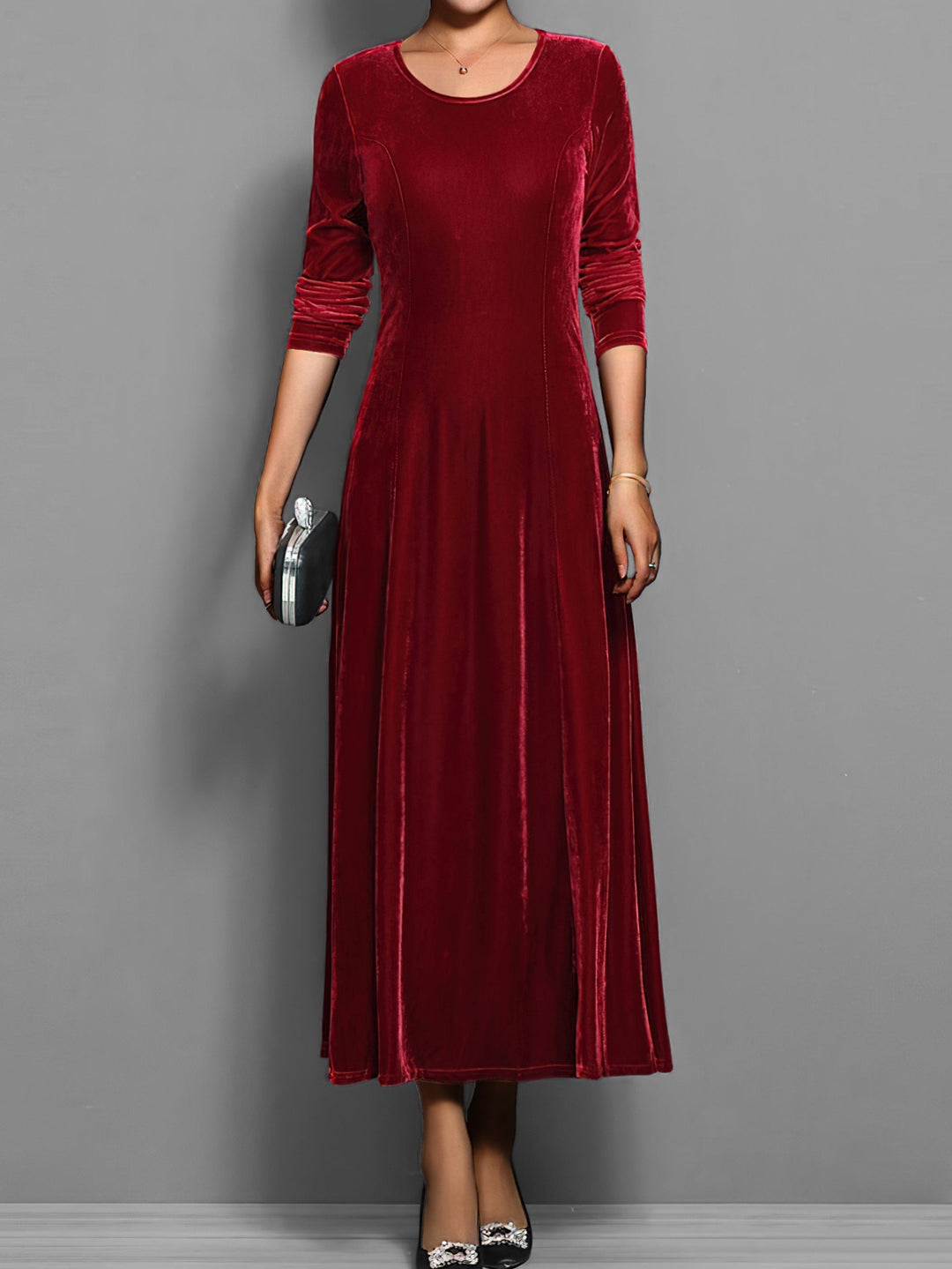 Aurelia Velvet Dress for Elegant Occasions and Events