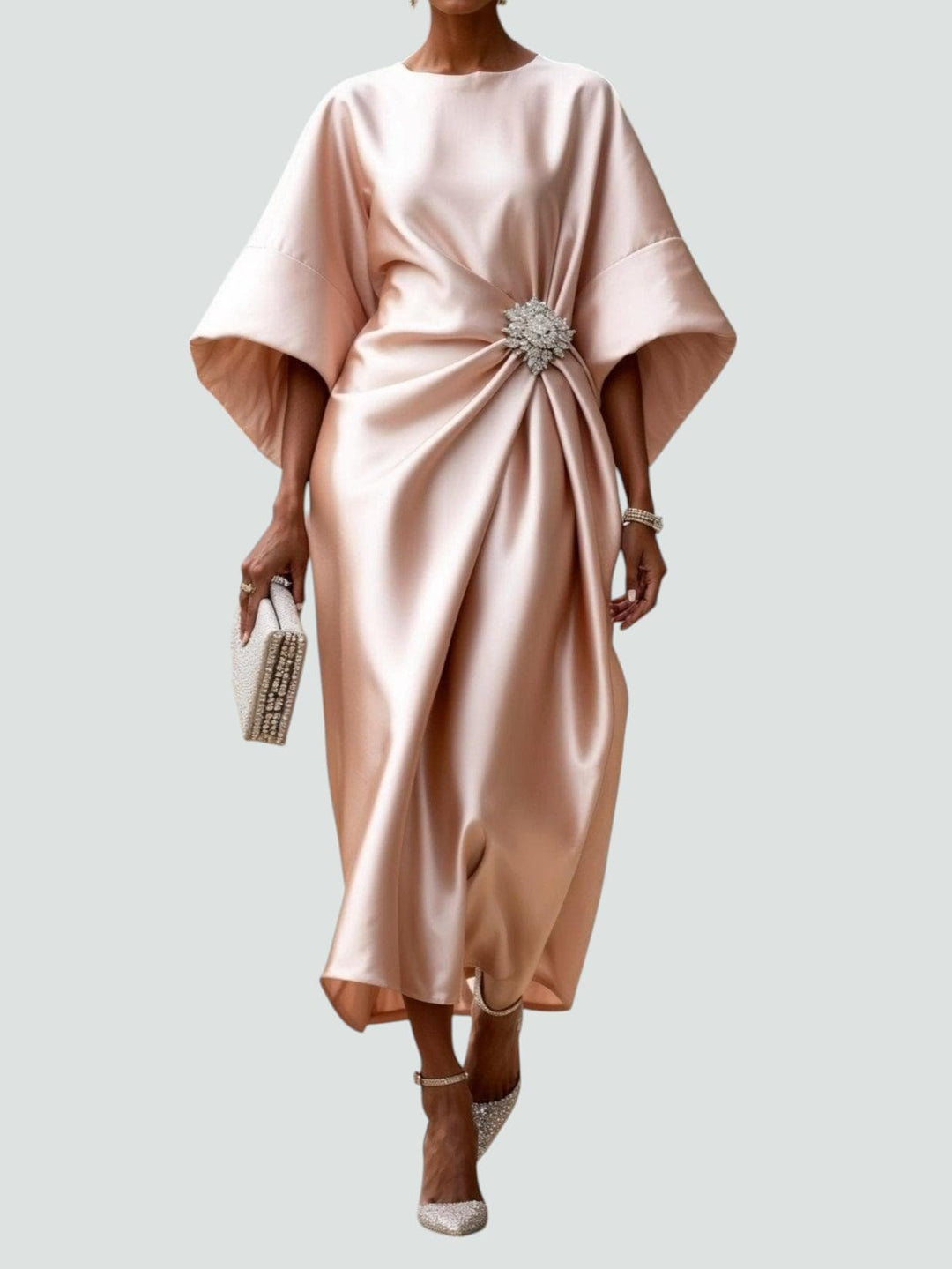 Solara Elegant Floor Length Dress For Timeless Evening Attire And Sophistication