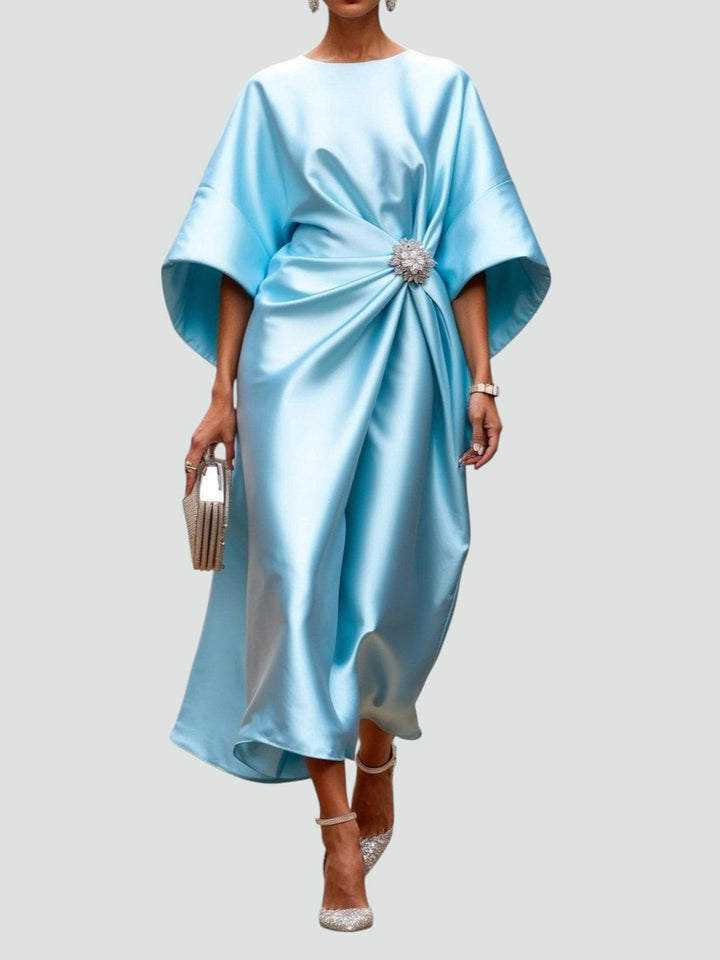 Solara Elegant Floor Length Dress For Timeless Evening Attire And Sophistication