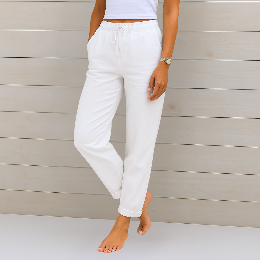 AstraFit Premium Breathable Pants With Elastic Waist