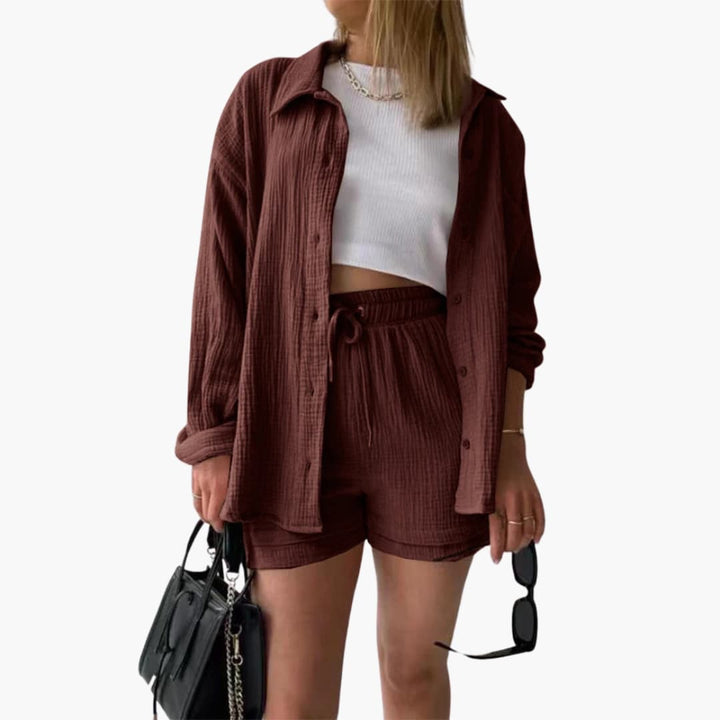 Nova Chic And Casual Two Piece Set For Summer And Everyday Wear