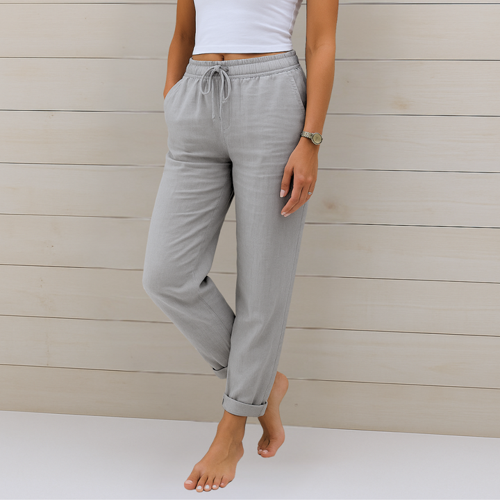 AstraFit Premium Breathable Pants With Elastic Waist