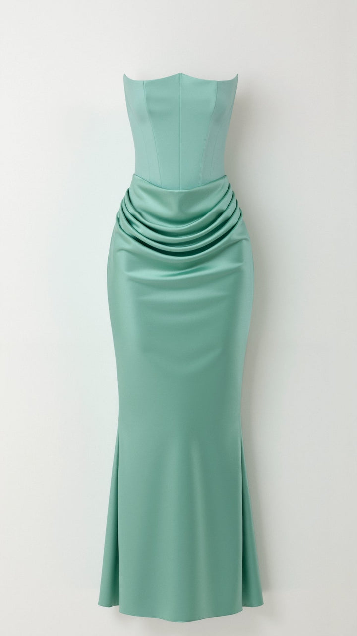 Aurelia Royale Women's Wedding Guest Column Maxi Dress