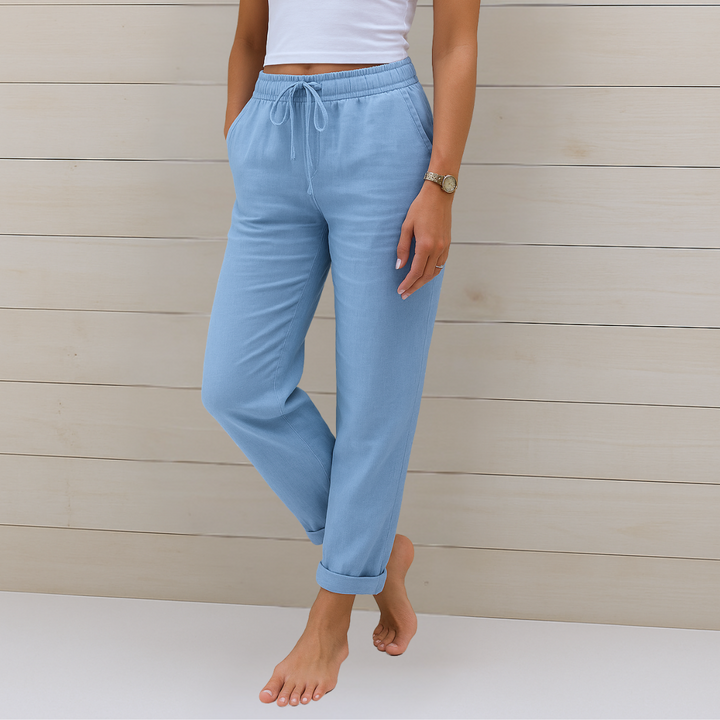 AstraFit Premium Breathable Pants With Elastic Waist