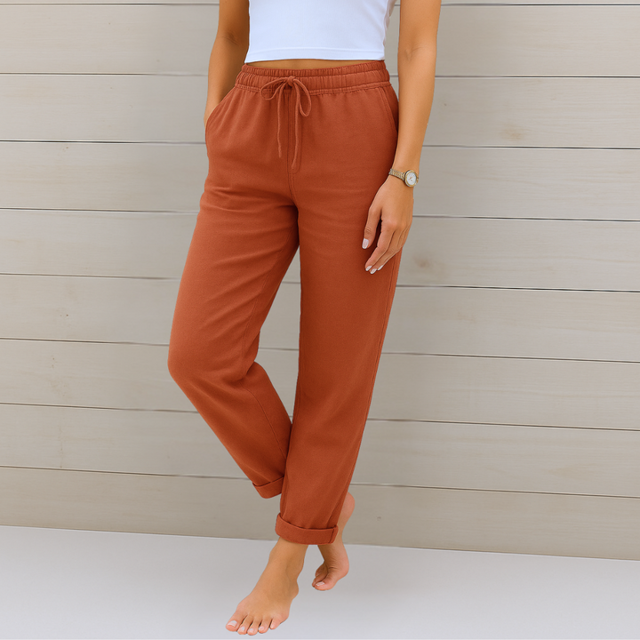 AstraFit Premium Breathable Pants With Elastic Waist