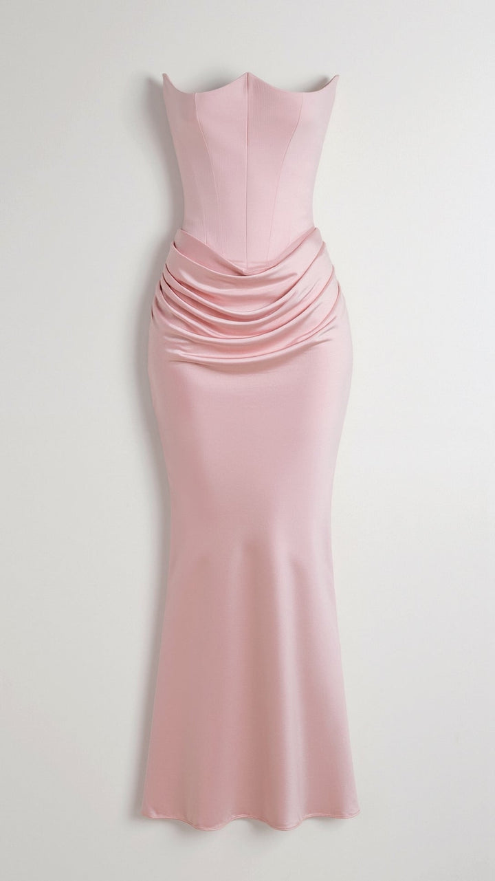 Aurelia Royale Women's Wedding Guest Column Maxi Dress
