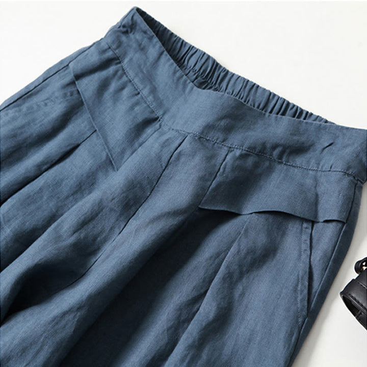 Aurelia Wide-Leg Relaxed Pants for Women Everyday Wear