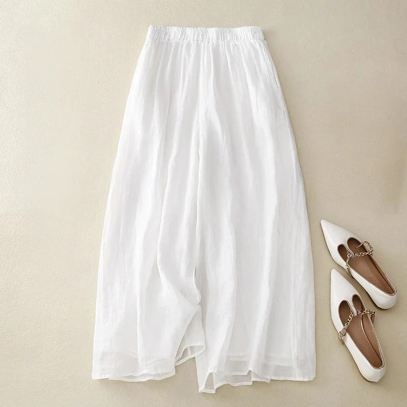 Nova Elegant Loose Waistband Pants For Everyday Wear