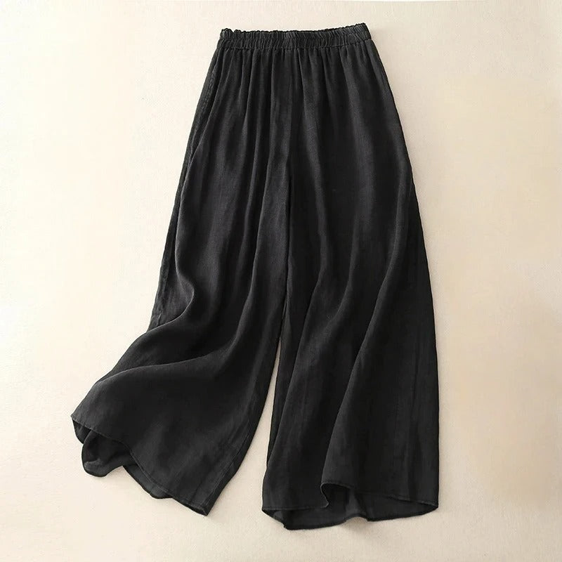 Nova Elegant Loose Waistband Pants For Everyday Wear