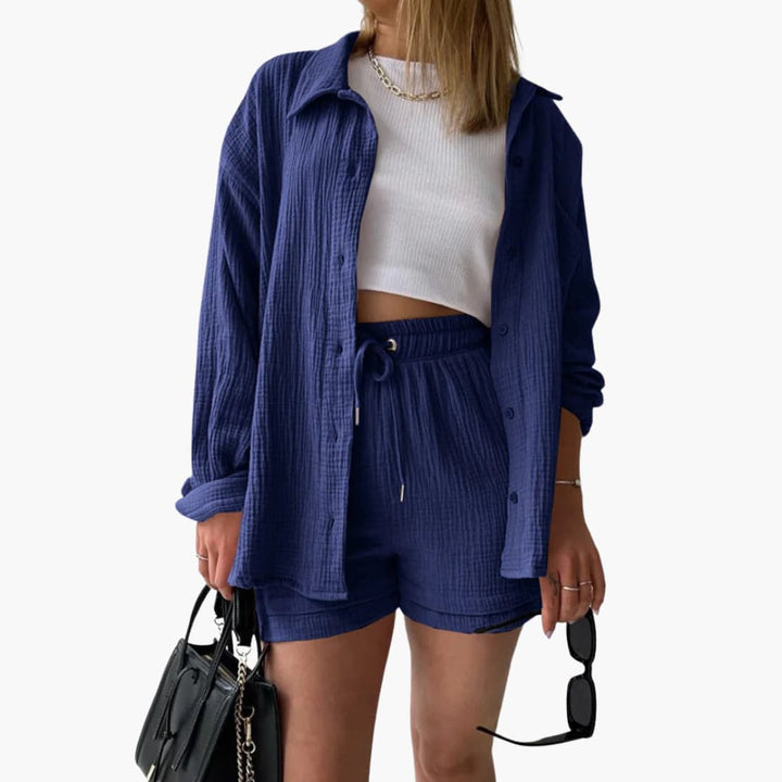 Nova Chic And Casual Two Piece Set For Summer And Everyday Wear