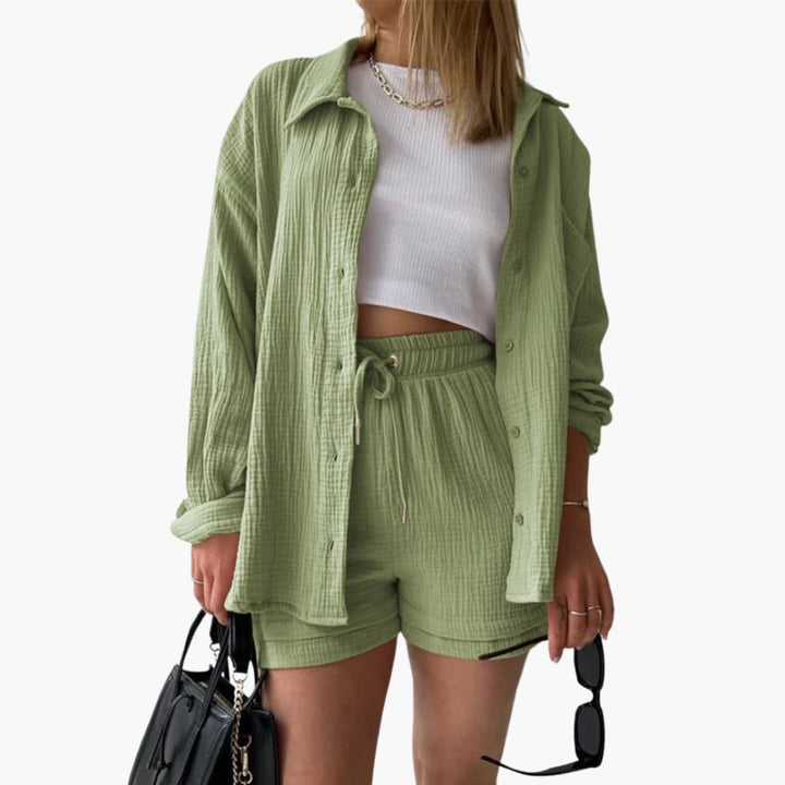 Nova Chic And Casual Two Piece Set For Summer And Everyday Wear