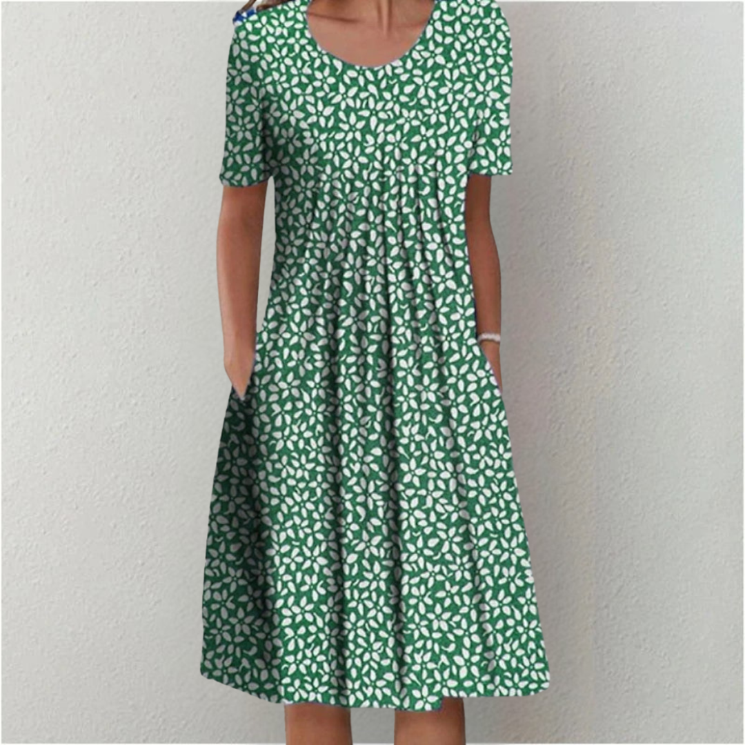 Nova Floral Dress with Pockets, Stylish and Casual Floral Look for All Day