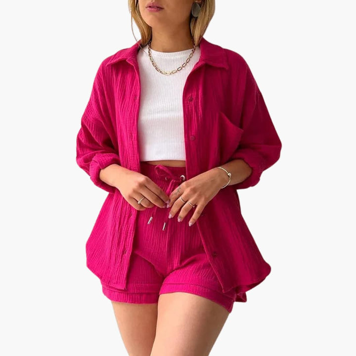 Nova Chic And Casual Two Piece Set For Summer And Everyday Wear