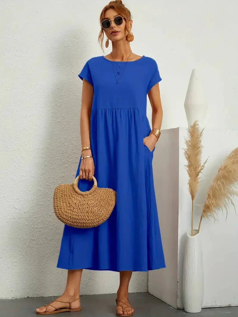 Aurora Elegant Lightweight Dress For Everyday Summer