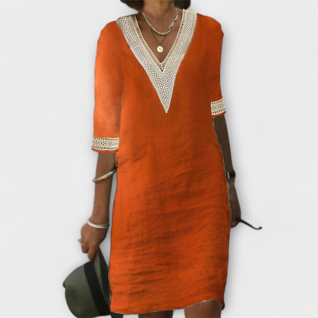 Nova Crochet Dream Dress With Timeless Elegance And Boho Charm Flowing Silhouette