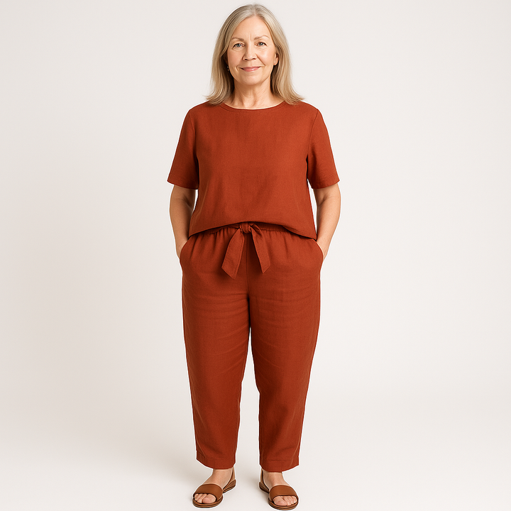 NovaVea Elegant Summer 2-Piece Set For Women Lightweight And Chic