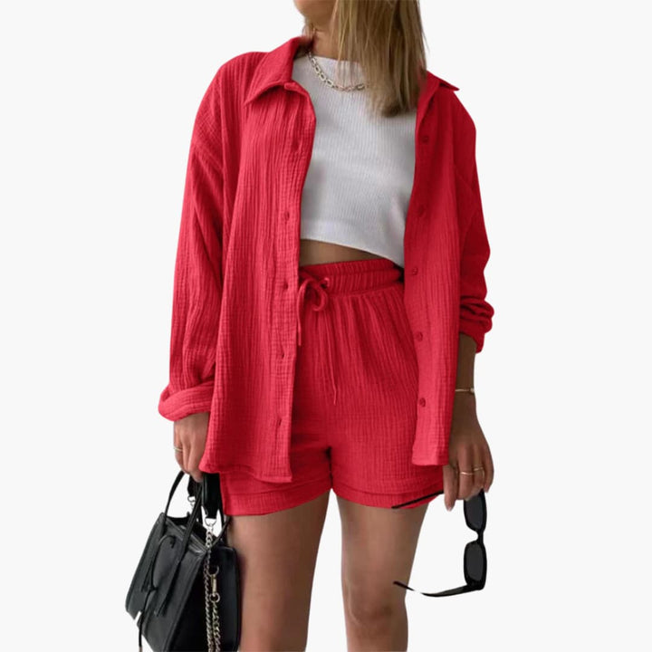 Nova Chic And Casual Two Piece Set For Summer And Everyday Wear