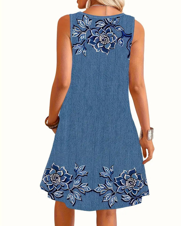 LumaNova Sleeveless Stylish Dress For Effortless Day To Night Style Everyday Wear