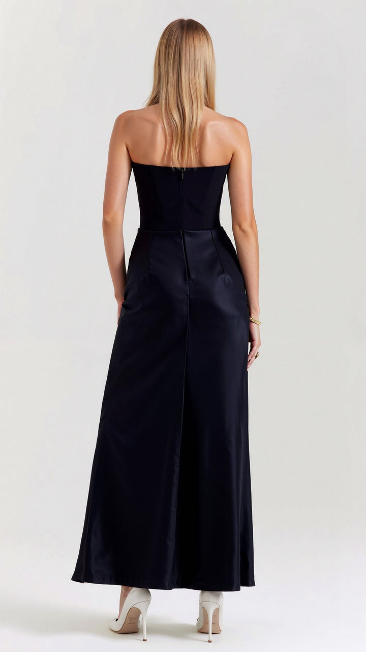 Aurelia Royale Women's Wedding Guest Column Maxi Dress