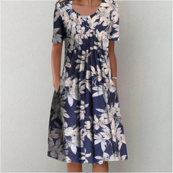 Nova Floral Dress with Pockets, Stylish and Casual Floral Look for All Day