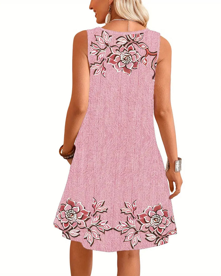 LumaNova Sleeveless Stylish Dress For Effortless Day To Night Style Everyday Wear