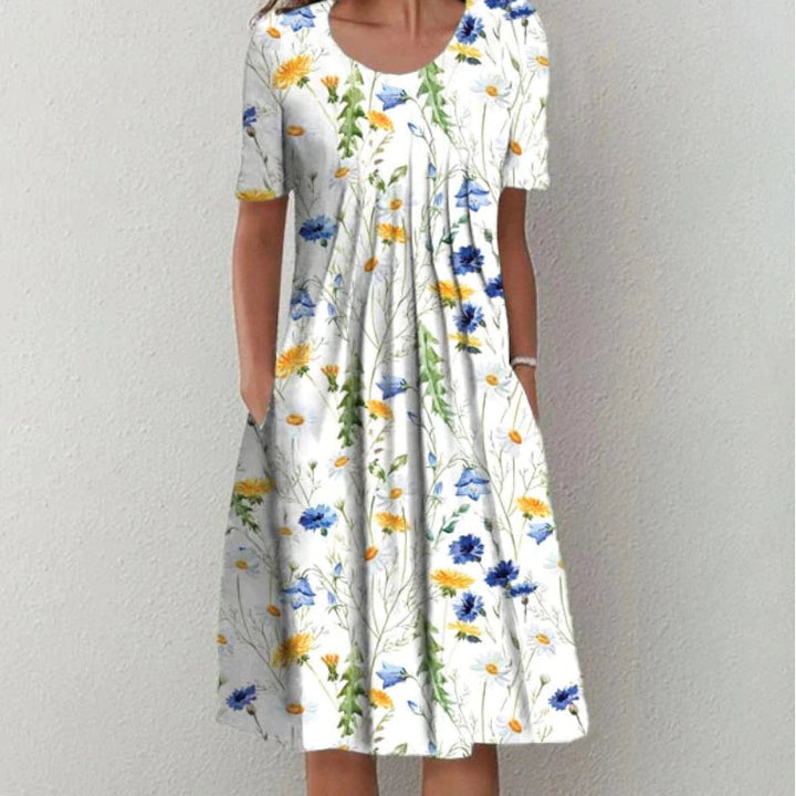 Nova Floral Dress with Pockets, Stylish and Casual Floral Look for All Day