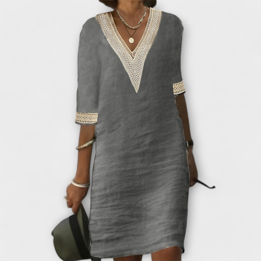 Nova Crochet Dream Dress With Timeless Elegance And Boho Charm Flowing Silhouette