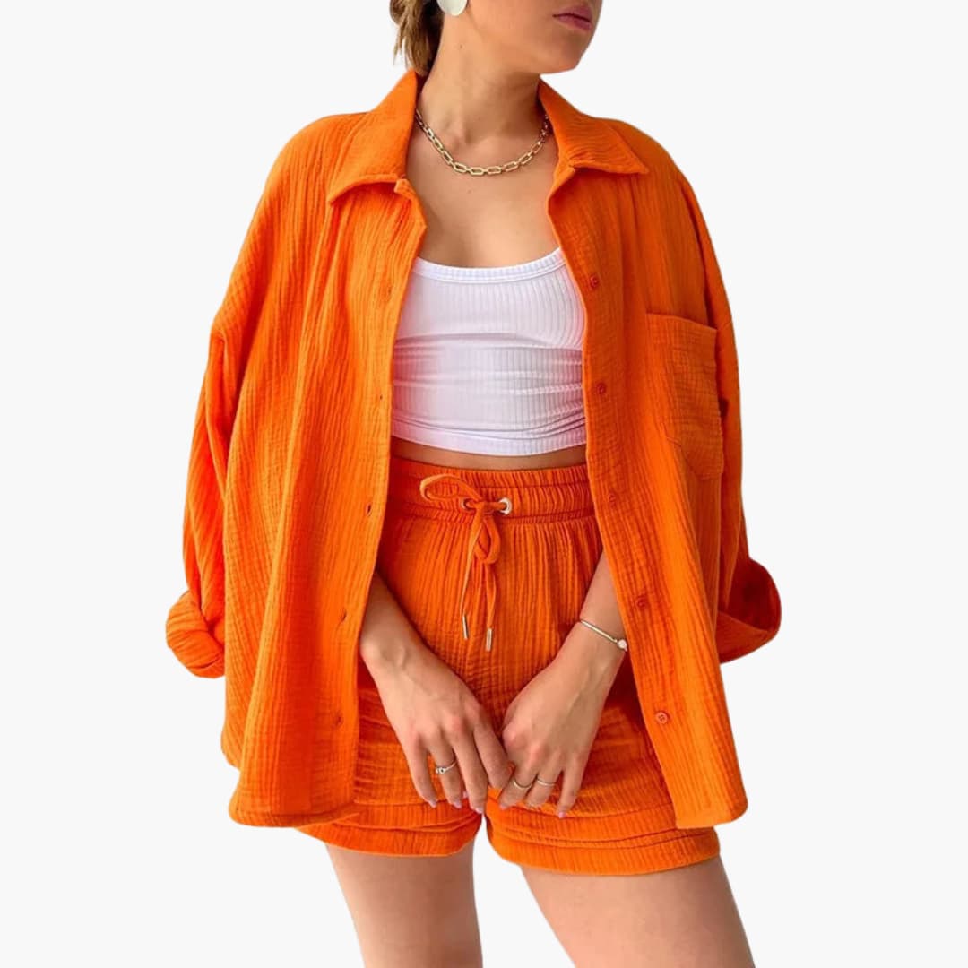 Nova Chic And Casual Two Piece Set For Summer And Everyday Wear