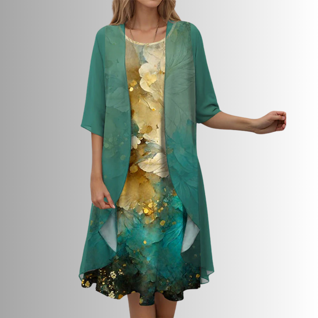 Aurorae Elegant Two-Piece Set for Warm Weather Comfort and Style