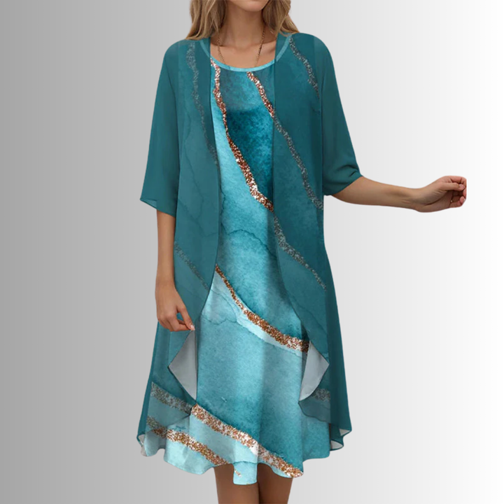 Aurorae Elegant Two-Piece Set for Warm Weather Comfort and Style