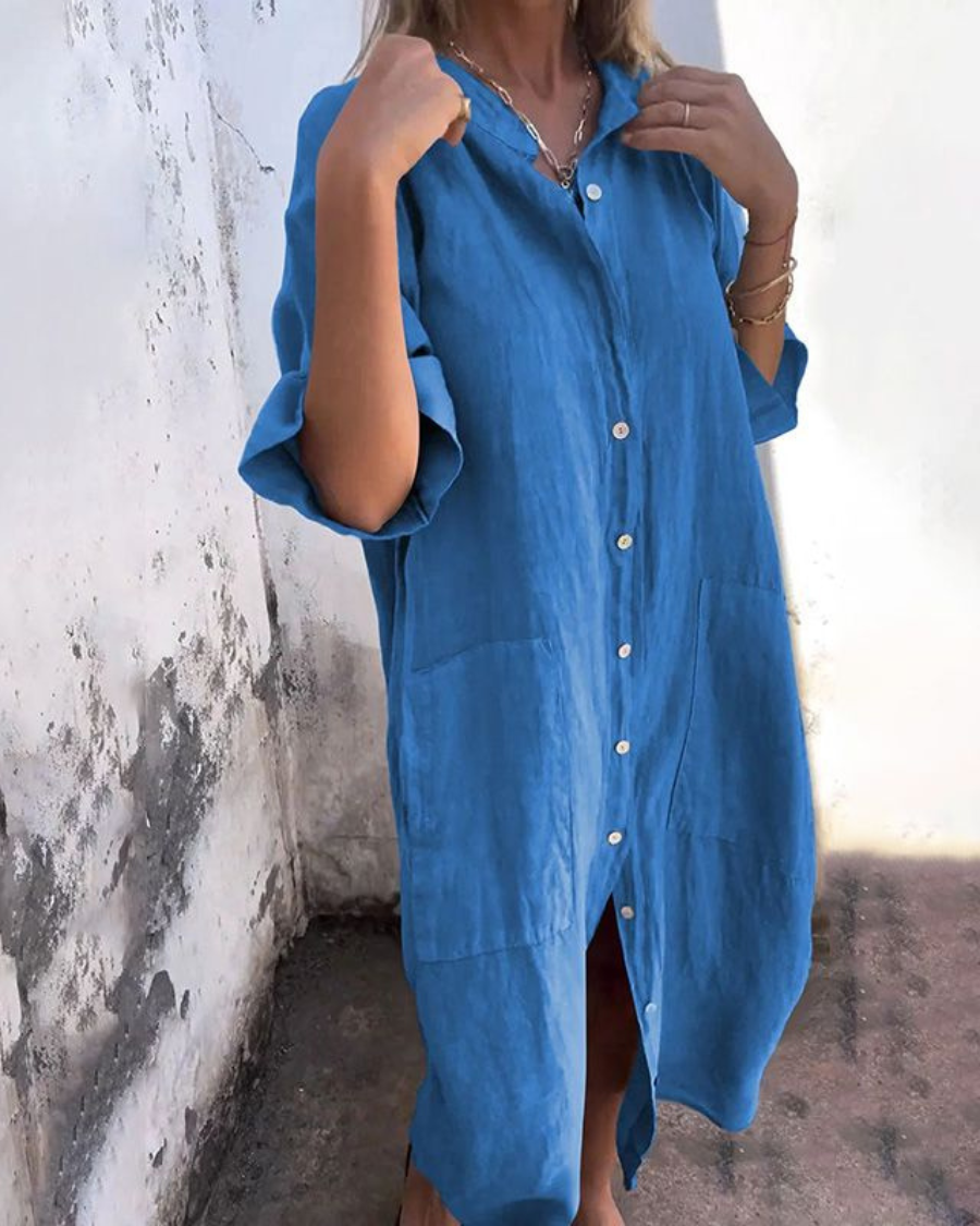 Nova Boho Shirt Dress For Everyday Style And Travel