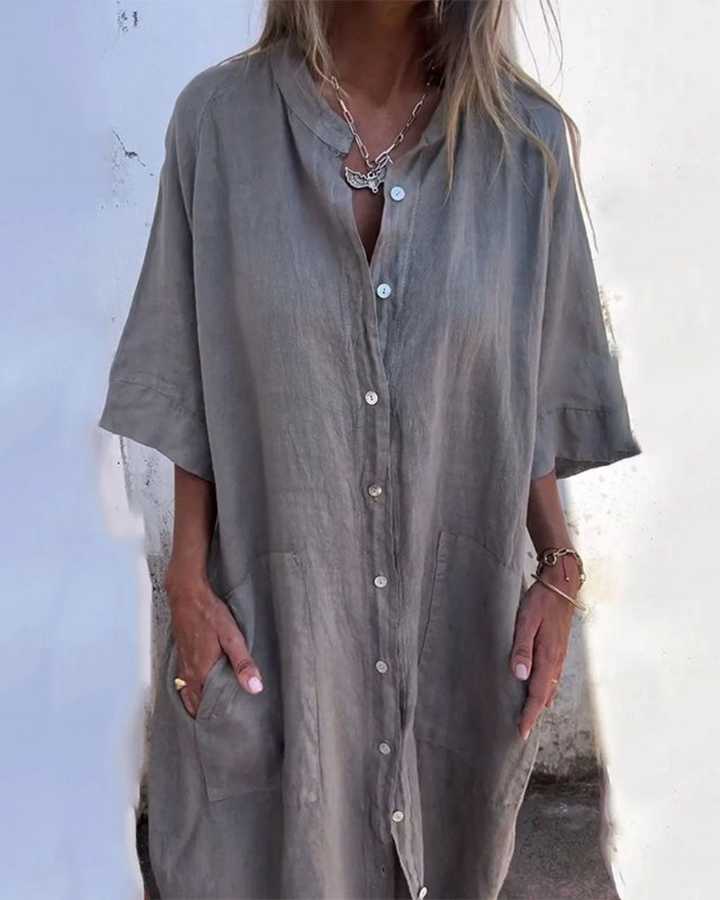 Nova Boho Shirt Dress For Everyday Style And Travel