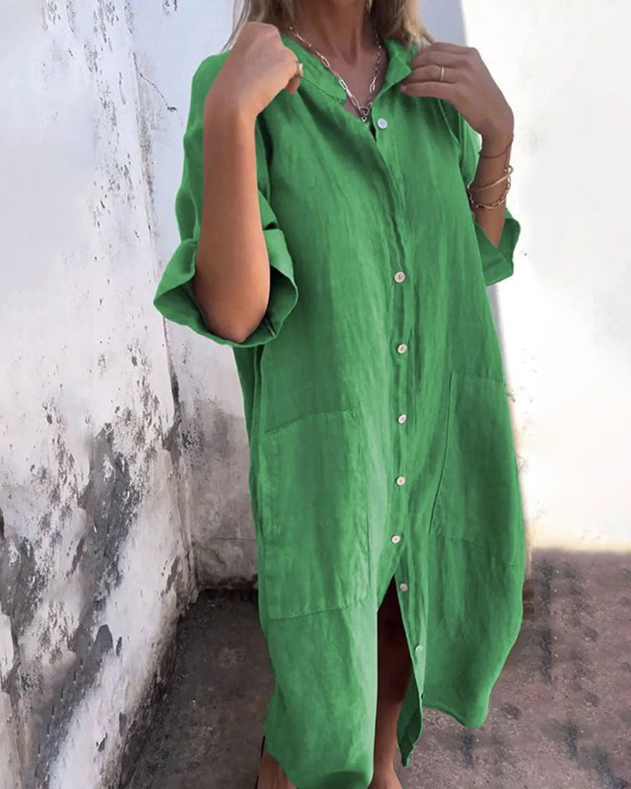 Nova Boho Shirt Dress For Everyday Style And Travel