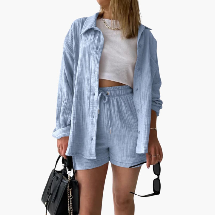 Nova Chic And Casual Two Piece Set For Summer And Everyday Wear