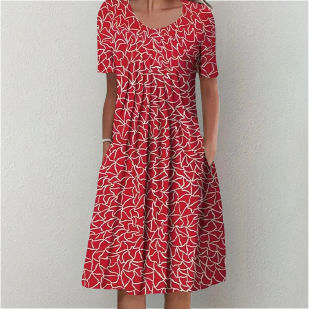 Nova Floral Dress with Pockets, Stylish and Casual Floral Look for All Day