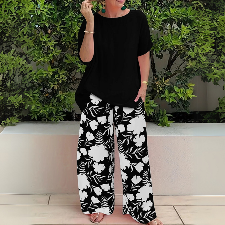 Mira Elegant Two Piece Set for Casual and Dressy Everyday Occasions