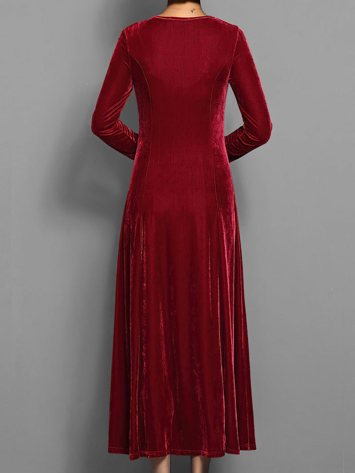 Aurelia Velvet Dress for Elegant Occasions and Events