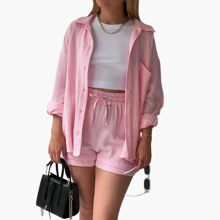 Nova Chic And Casual Two Piece Set For Summer And Everyday Wear