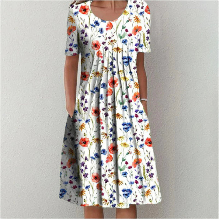 Nova Floral Dress with Pockets, Stylish and Casual Floral Look for All Day