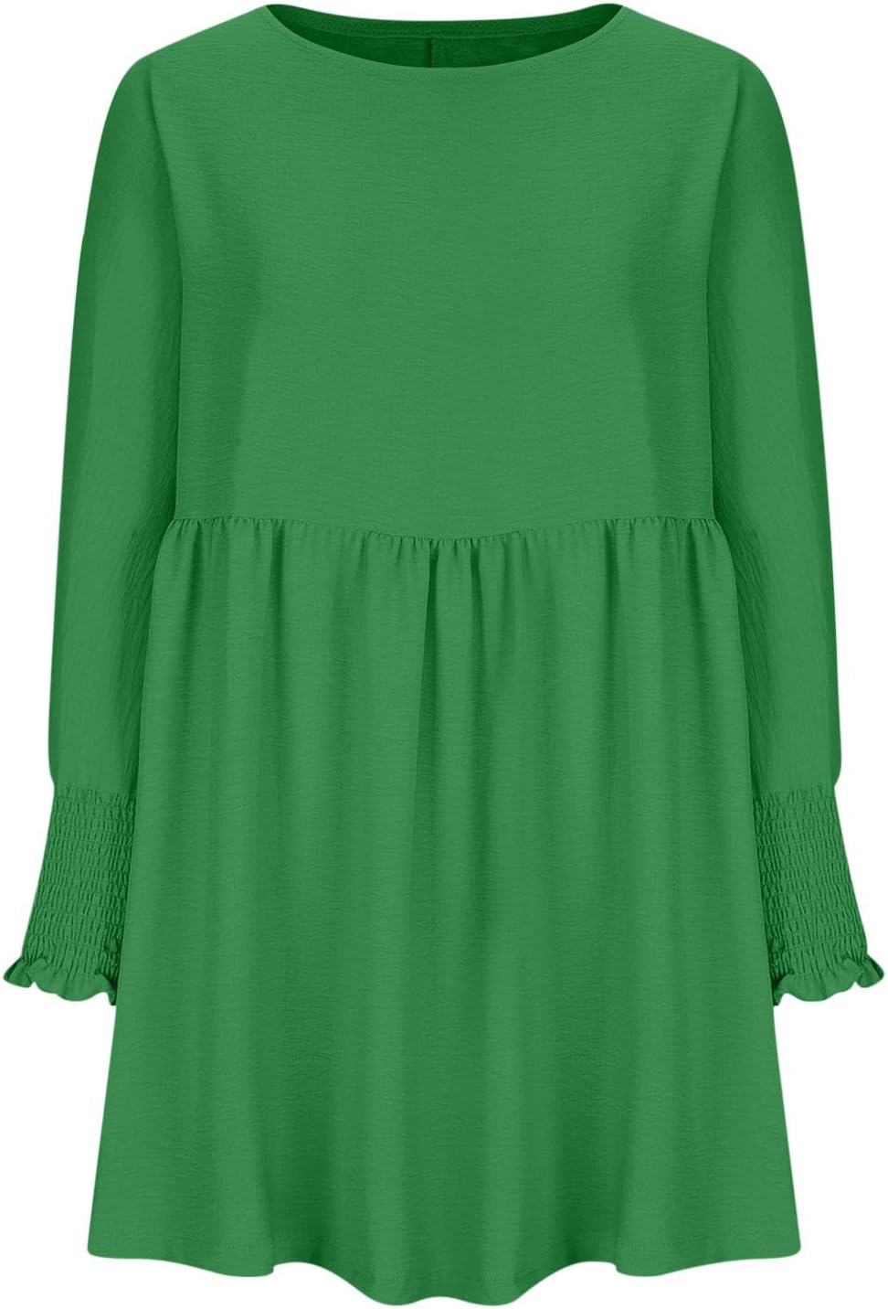 Novae Bloom Ruched Summer Day Dress For Womens Everyday Casual Wardrobe