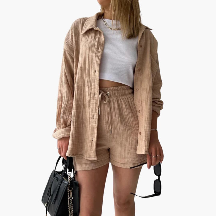 Nova Chic And Casual Two Piece Set For Summer And Everyday Wear