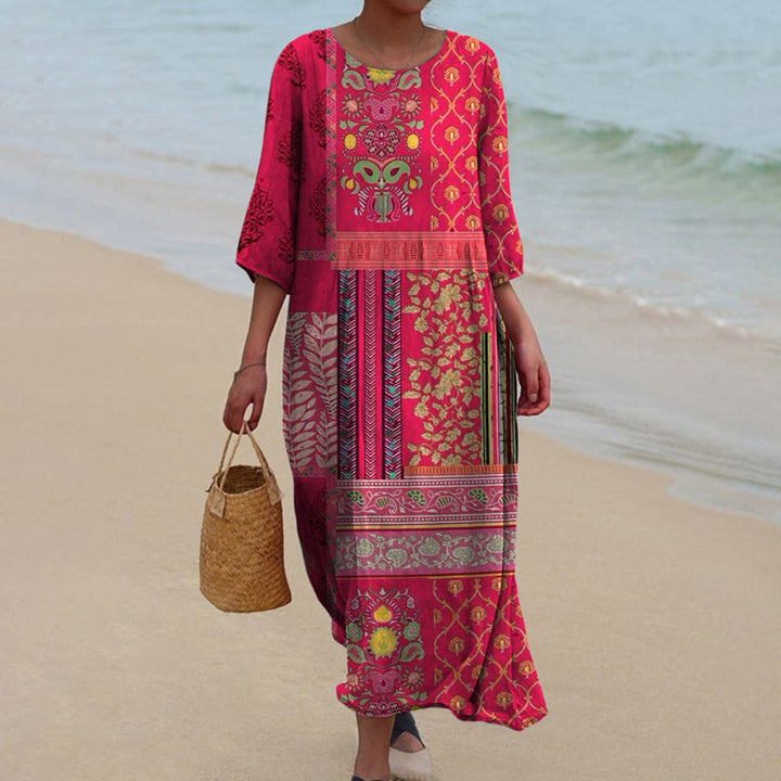 Nova Loose Fit Boho Maxi Dress Collection For Everyday Style