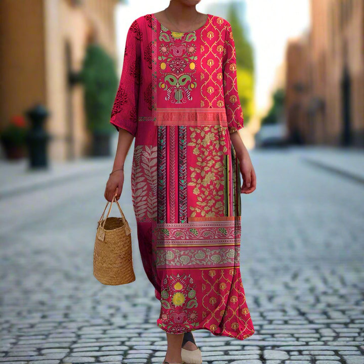 Nova Loose Fit Boho Maxi Dress Collection For Everyday Style