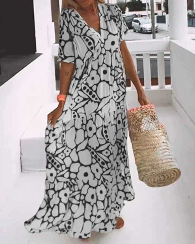 Nova Flowing Summer Dress For Warm Weather Wardrobe
