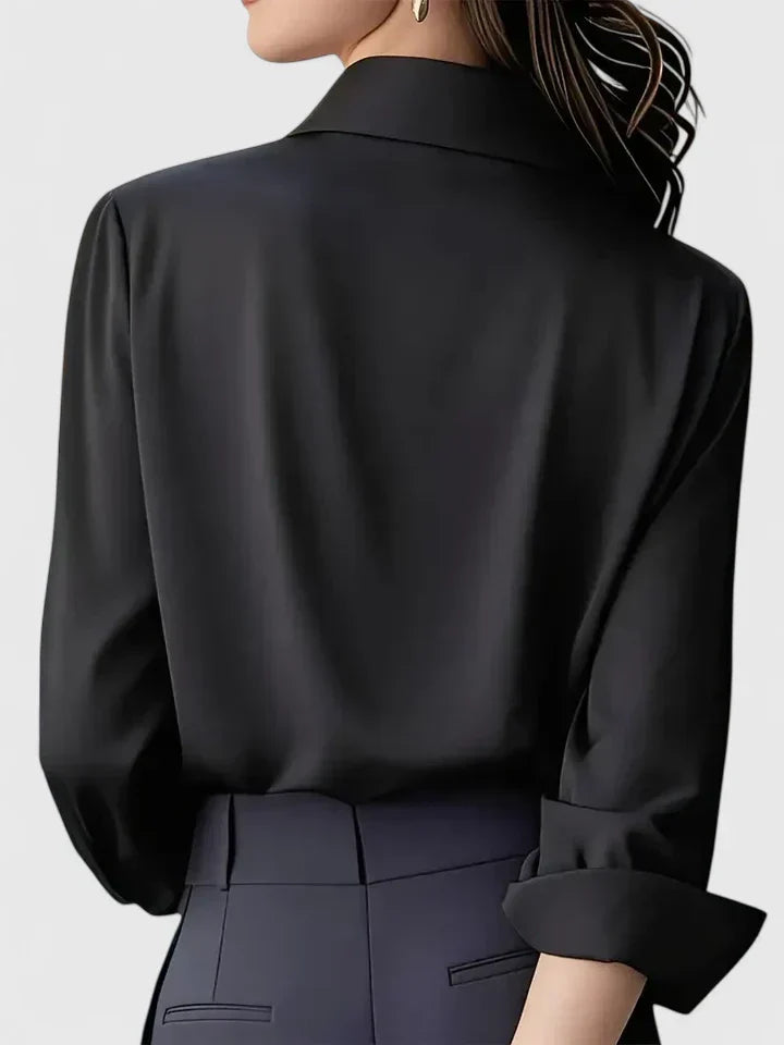 Nova Women Summer Elegant Long Sleeve Top For Casual Days