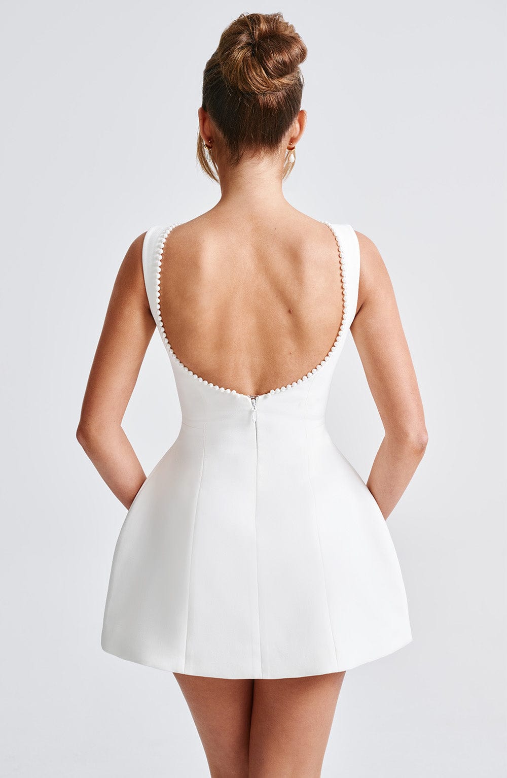 Asterra Wedding Guest Structured Mini Dress For Women