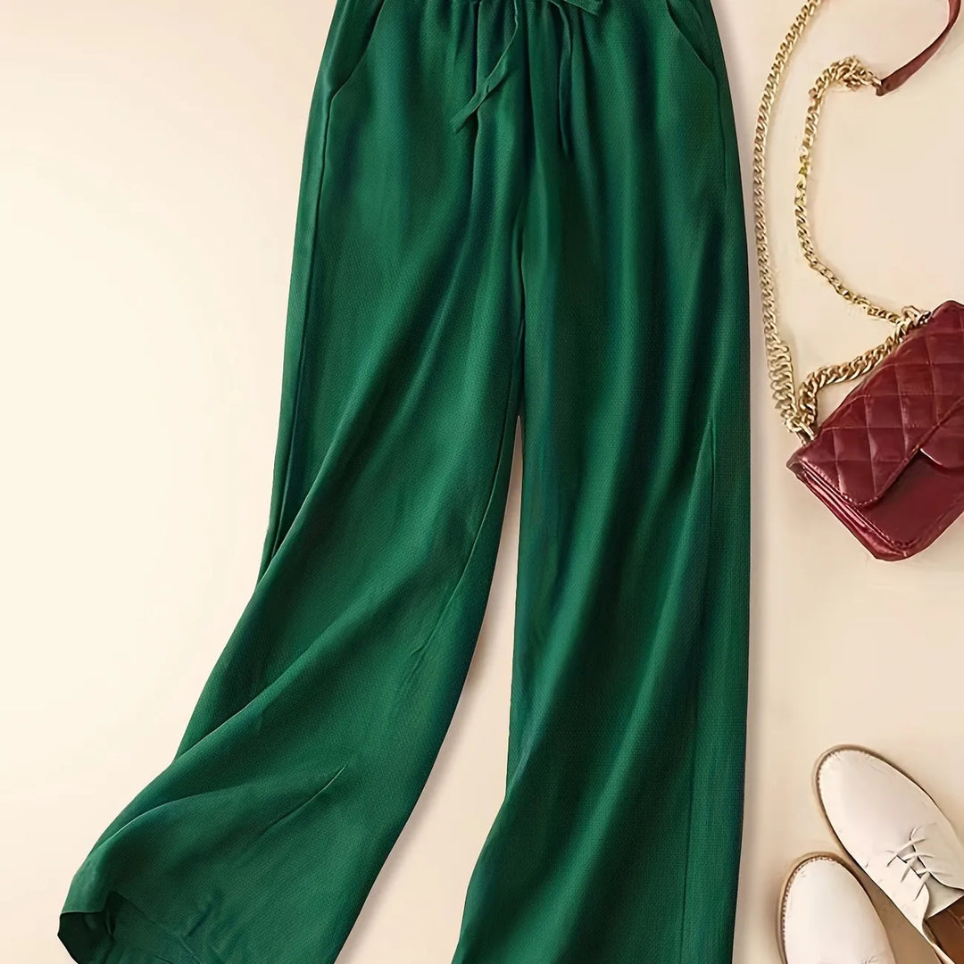 Aero Relaxed Drawstring Pants For Everyday Casual Wear