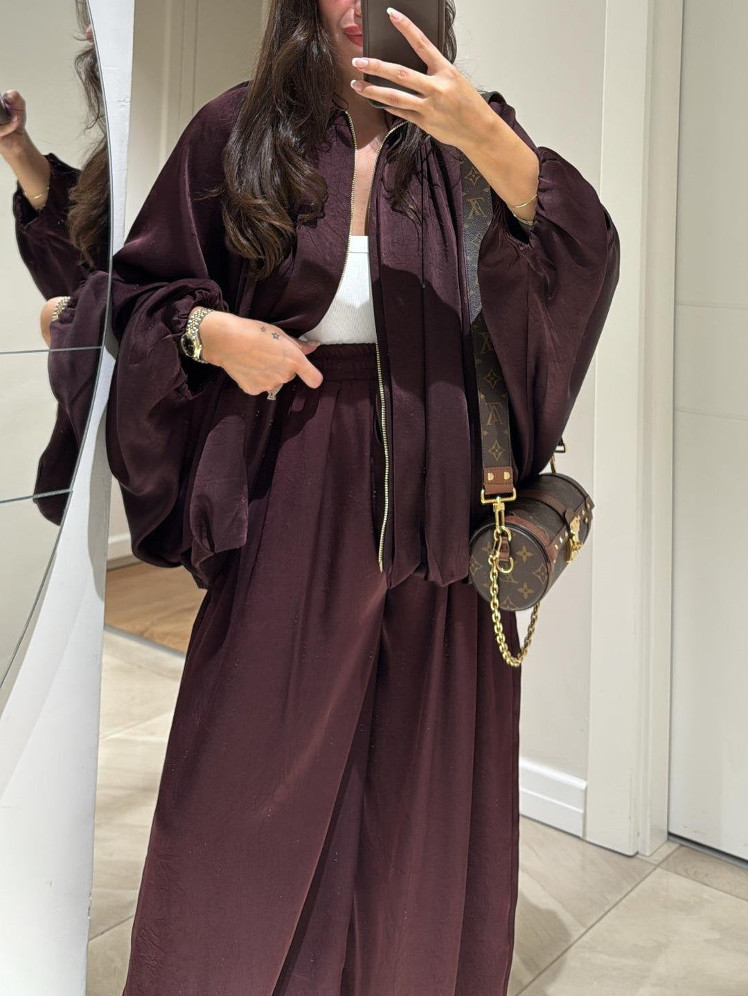 Lyra Lane Jacket And Drawstring Pants Casual Two Piece Set For Everyday Wear