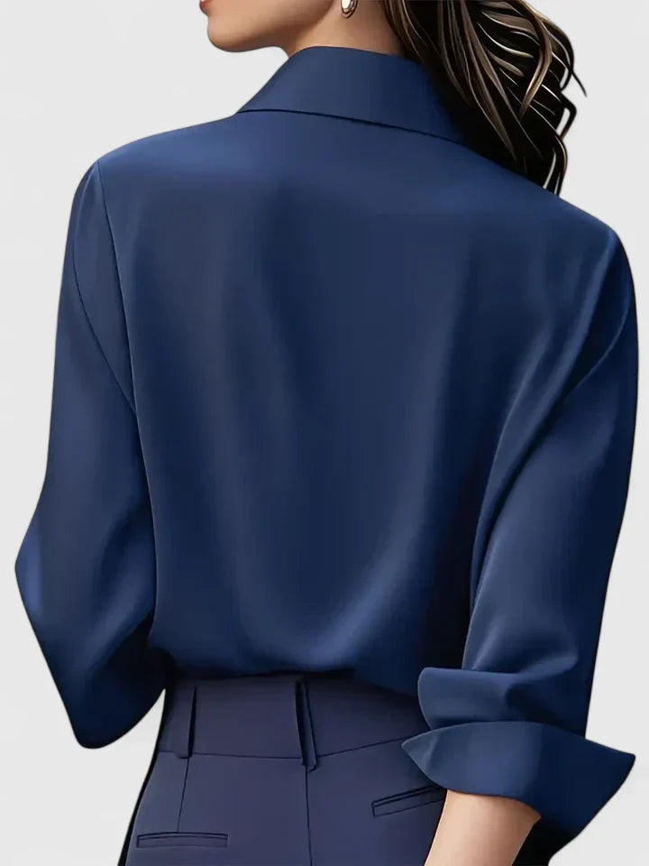 Nova Women Summer Elegant Long Sleeve Top For Casual Days