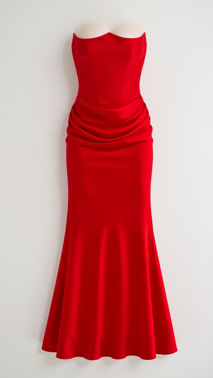 Aurelia Royale Women's Wedding Guest Column Maxi Dress